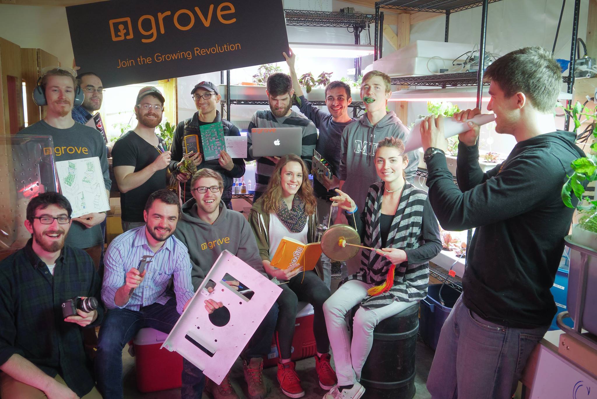 The Grove team circa March 2015