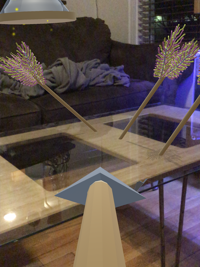 Arrows that I shot into my coffee table.
